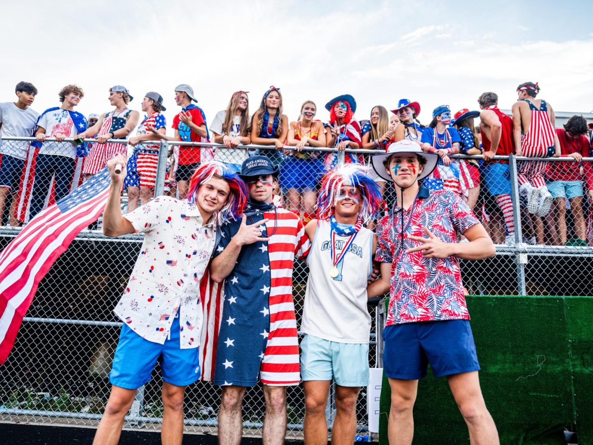 Senior Stable at a home football game this year.